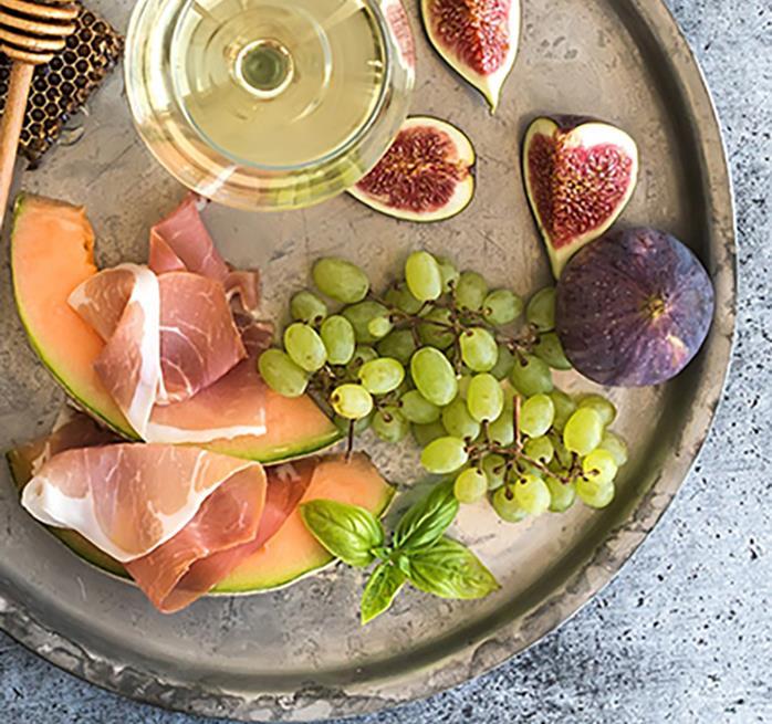 prosciutto plate 