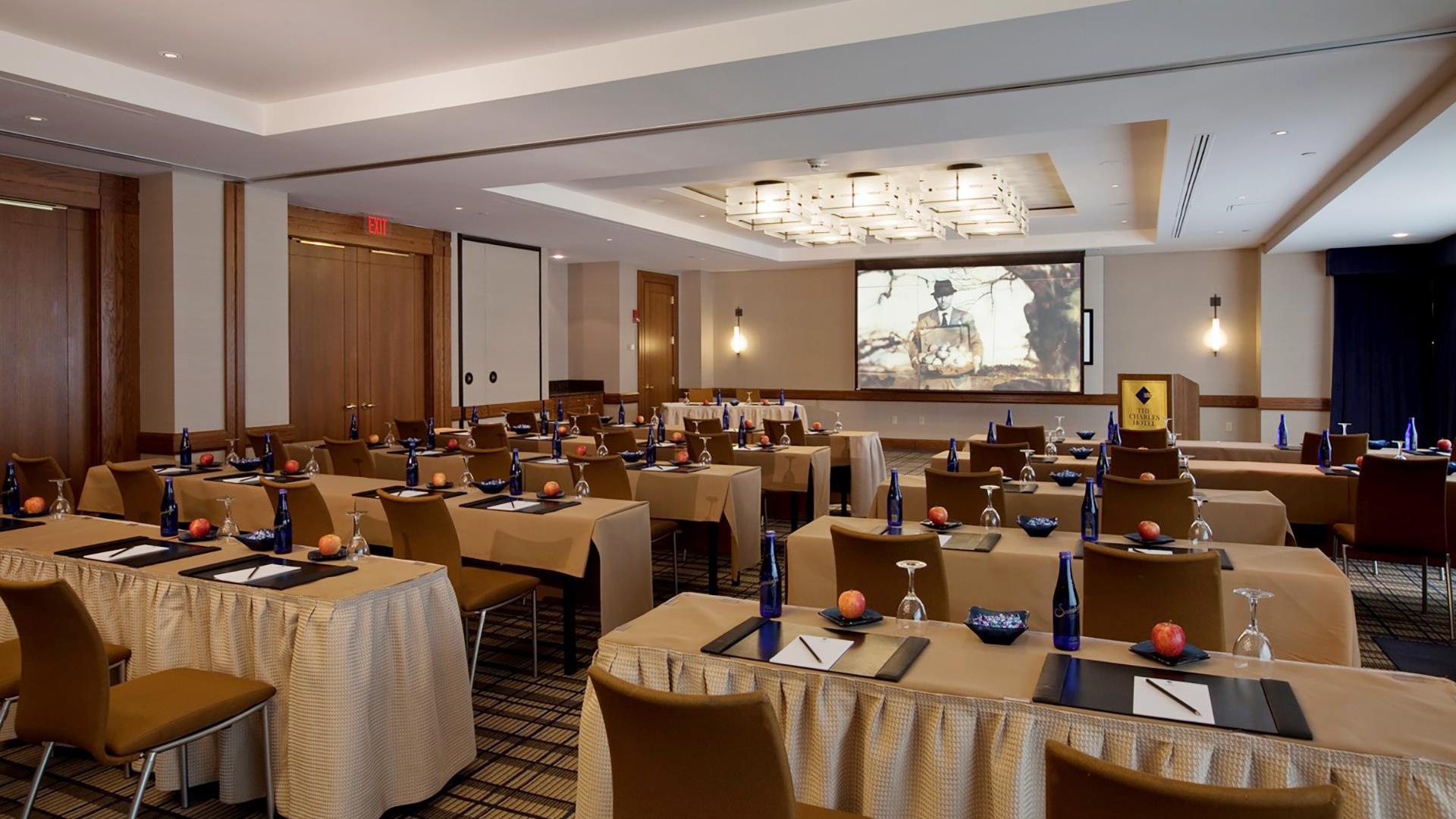 Kennedy Room with projector screen