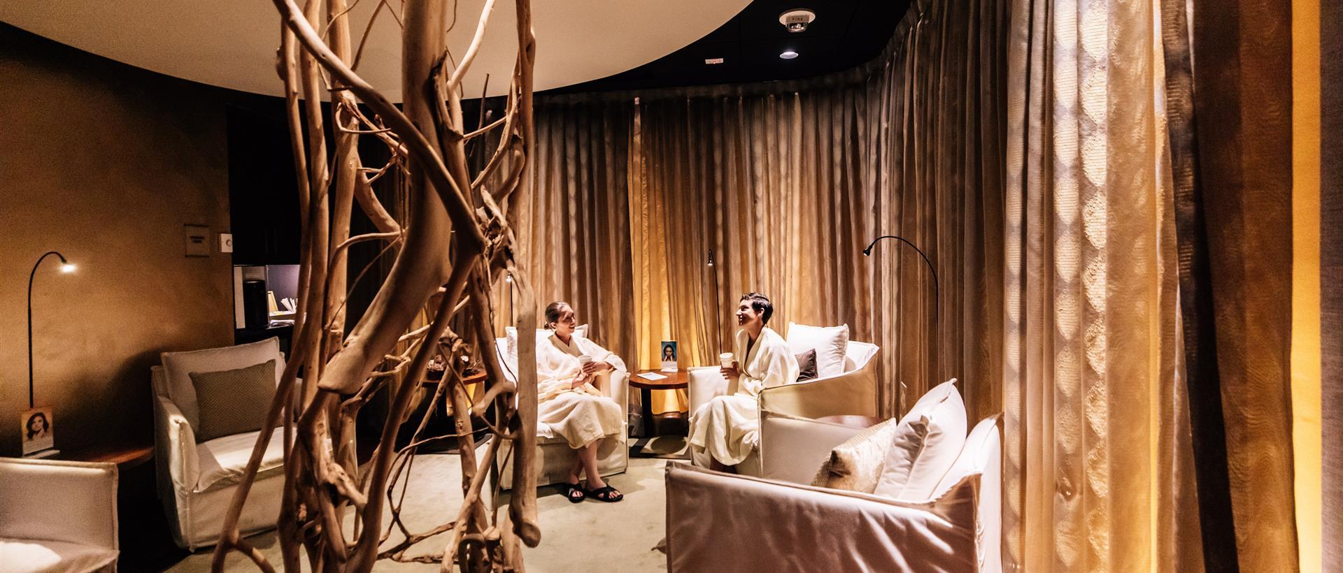 Corbu Spa and Salon Waiting Area
